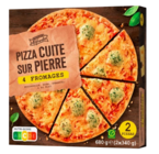 Pizza 4 fromages cuite sur pierre - TRATTORIA ALFREDO - Lidl à Drancy Pizza 4 fromages cuite sur pierre - TRATTORIA ALFREDO en promo chez Lidl Drancy à 2,57 €