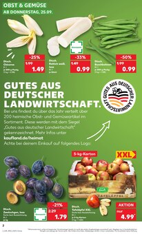 Bohnen im Kaufland Prospekt "Hier bin ich richtig" mit 60 Seiten (Köln)