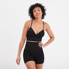 Brassière microfibre à coque noir femme dans le catalogue La Halle