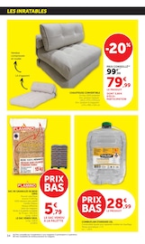 Promos Canapé dans le catalogue "Halloween À PRIX BAS" de Super U Canapé en promo dans le catalogue Super U à la page 34