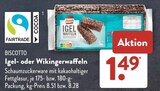 Igel Waffeln von Biscotto für 1,49 € bei ALDI SÜD im Angebot Igel Waffeln von Biscotto im aktuellen ALDI SÜD Prospekt
