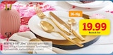 Besteck-Set Oro von Peill + Putzler für 19,99 € bei Sconto SB im Angebot Besteck-Set Oro von Peill + Putzler im aktuellen Sconto SB Prospekt