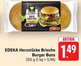 Brioche Burger Buns Angebote von EDEKA Herzstücke bei EDEKA Heidelberg für 1,49 €