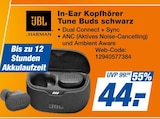 In-Ear Kopfhörer Tune Buds schwarz bei expert im Wahlstedt Prospekt für 44,00 €