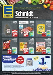 EDEKA Prospekt für Neustadt mit 8} Seiten EDEKA Prospekt für Neustadt: "Wir lieben Lebensmittel!", 8 Seiten, 02.02.2026 - 07.02.2026