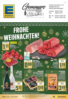 EDEKA Prospekt mit 16 Seiten (Rees)