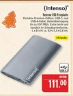 Externe SSD-Festplatte Angebote von Intenso bei Marktkauf Schwabach für 111,00 €
