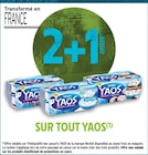 2+1 offert sur tout YAOS à Intermarché Super dans Cormery 2+1 offert sur tout YAOS à Intermarché Super dans Cormery