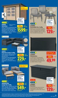 Sitzmöbel im Lidl Prospekt "LIDL LOHNT SICH" mit 68 Seiten (Mönchengladbach)
