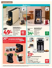 Promos Cafetière Électrique dans le catalogue "PETIT DÉJ & GOÛTER" de Auchan Hypermarché Cafetière Électrique en promo dans le catalogue Auchan Hypermarché à la page 8