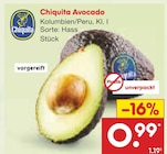 Chiquita Avocado im Angebot bei Netto Marken-Discount in Aachen Chiquita Avocado Angebote von Chiquita bei Netto Marken-Discount Aachen für 0,99 €