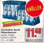 Profi Getränke - Mineralwasser Angebot im Prospekt Mineralwasser bei Profi Getränke im Prospekt "" für 11,48 €