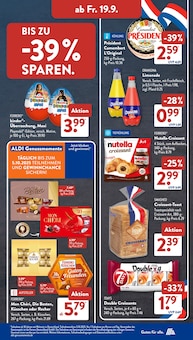 Milch Angebot im ALDI SÜD Prospekt, gültig von 15.09.2025 bis 20.09.2025 Milch Angebot im aktuellen ALDI SÜD Prospekt auf Seite 27