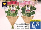 Herzstücke 7er großblütiger Rosen-Strauß von EDEKA im aktuellen EDEKA Prospekt für 4,99 €