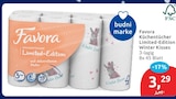 Küchentücher Limited-Edition Winter Kisses von Favora im aktuellen budni Prospekt für 3,29 €