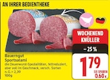 Aktuelle Wurst Angebote bei EDEKA in Potsdam Aktuelles Sportsalami Angebot bei EDEKA in Potsdam ab 1,79 €