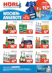 Bier im Getränke Hörl Prospekt in Kelheim Aktueller Getränke Hörl Prospekt mit Bier, "HÖRL. DER GETRÄNKE SPEZIALIST", Seite 1