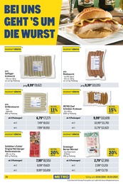 Bratwurst im Metro Prospekt "Food & Nonfood" auf Seite 23