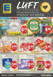 EDEKA Prospekt der Woche "Aktuelle Angebote" Seite 1, 13.10.2025 bis 18.10.2025 für Duisburg Aktueller EDEKA Prospekt "Aktuelle Angebote" Seite 1 von 28 Seiten für Duisburg