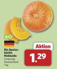 Bio Speisekürbis Hokkaido Angebote bei combi Aurich für 1,29 €