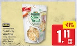 Fix & Fertig Sauerkraut von Spreewaldhof für 1,11 € bei EDEKA im Angebot Fix & Fertig Sauerkraut von Spreewaldhof im aktuellen EDEKA Prospekt