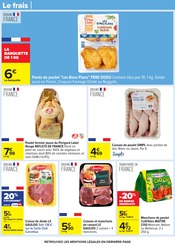 Poulet Angebote im Prospekt "LE MOIS VIP, VERY IMPORTANT PROMOS*" von Carrefour Poulet Angebote im Prospekt "LE MOIS VIP, VERY IMPORTANT PROMOS*" von Carrefour auf Seite 41