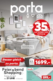 Aktueller porta Möbel Möbel & Einrichtung Prospekt für Rochau: Besser gleich zu porta. mit 18} Seiten, 12.04.2026 - 25.04.2026