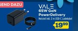 65W GaN PowerDelivery Netzteil Angebote von Vale bei EURONICS Bayreuth für 19,99 €