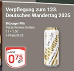Aktuelles Pils Angebot bei GLOBUS in Kerpen (Kolpingstadt) ab 0,75 €