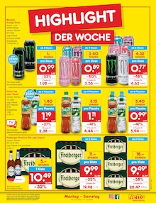 Bier im Netto Marken-Discount Prospekt "Aktuelle Angebote" mit 74 Seiten (Freiberg)