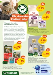 Fressnapf Katzenfutter im Prospekt 