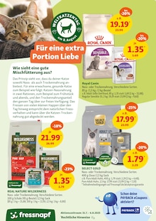 Fressnapf Prospekt der KW 31 "Verwöhnen zum kleinen Preis" Aktueller Fressnapf Prospekt "Verwöhnen zum kleinen Preis" Seite 2 von 20 Seiten