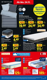 Boxspringbett im Lidl Prospekt in Trier Aktueller Lidl Prospekt mit Boxspringbett, "LIDL LOHNT SICH", Seite 11