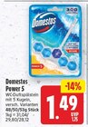 Power 5 von Domestos für 1,49 € bei E center im Angebot Power 5 von Domestos im aktuellen E center Prospekt