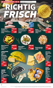 Lachs im aktuellen Kaufland Prospekt (Jena) Lachs im Kaufland Prospekt "RICHTIG FRISCH" mit 69 Seiten (Jena)