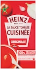 La Sauce Tomate Cuisinée - HEINZ - Colruyt à Besançon La Sauce Tomate Cuisinée - HEINZ en promo chez Colruyt Besançon à 1,06 €