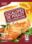 Escalopes De Poulet Crues Marinées Nature Surgelées dans le catalogue Auchan Hypermarché