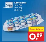 Kaffeesahne von Gutes Land für 0,89 € bei Netto Marken-Discount im Angebot Kaffeesahne von Gutes Land im aktuellen Netto Marken-Discount Prospekt