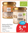 Crunchy Nut Butter Caramelized Almonds von Naturally Pam im aktuellen budni Prospekt
