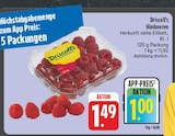 nah und gut - Himbeeren Angebot im Prospekt Himbeeren bei nah und gut im Prospekt "" für 1,00 €