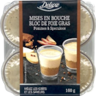 Mises en bouche bloc de foie gras - DELUXE en promo chez Lidl Saint-Maur-des-Fossés à 3,99 €