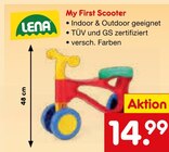 My First Scooter im Angebot bei Netto Marken-Discount in Moers My First Scooter Angebote von LENA bei Netto Marken-Discount Moers für 14,99 €