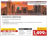 Rundreise Usbekistan von Netto Reisen im aktuellen Netto Marken-Discount Prospekt