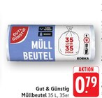 Müllbeutel Angebote von Gut & Günstig bei E center Göppingen für 0,79 €