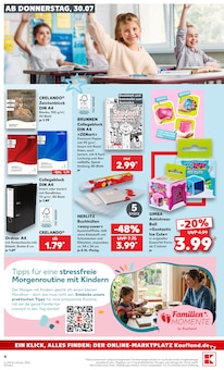 Schreibwaren im Kaufland Prospekt "Hier bin ich richtig" mit 74 Seiten (Frankfurt (Main))