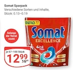 Sparpack Angebote von Somat bei GLOBUS Leipzig für 12,99 €