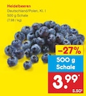 Heidelbeeren für 3,99 € bei Netto Marken-Discount im Angebot Heidelbeeren im aktuellen Netto Marken-Discount Prospekt