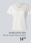 Strukturiertes Shirt im aktuellen E center Prospekt