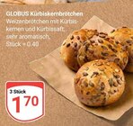 Aktuelles Kürbiskernbrötchen Angebot bei GLOBUS in Krefeld ab 1,70 €