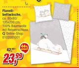 Flanellbettwäsche im aktuellen Prospekt bei Opti-Megastore in Burgstetten